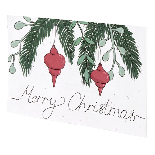 CARD 9X5,5 CM GERMINA 200GR 2 SIDES