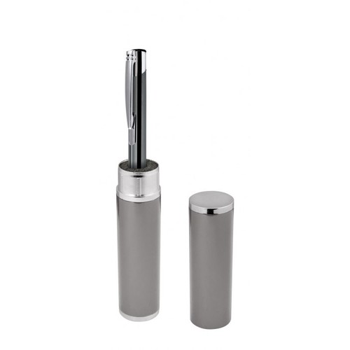 BOÎTE ALUMINIUM GRIS FONCÉ - SANS STYLO