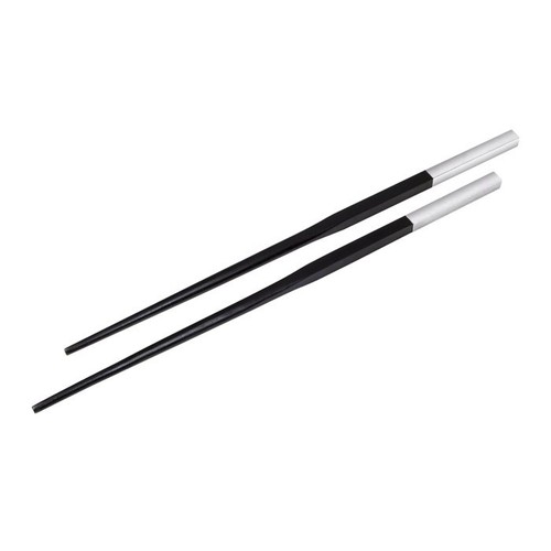CHOPSTICK - BOIS & CHROMÉ SET 2pc