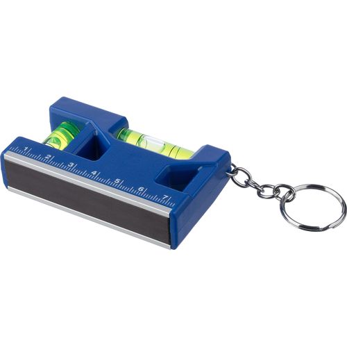Recycled ABS spirit level keychain Indira