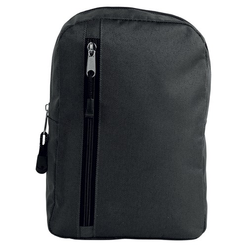 600D polyester man bag with adjustable shoulder strap for both the left and right shoulder