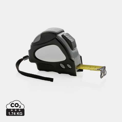 Flexómetro auto stop RCS plástico reciclado 8M/25mm