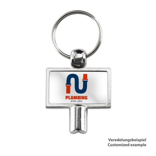 Key Ring with Radiator Key RE98-MADISON