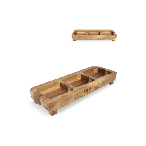 InSideOut Houten snack tafeltje, 35cm