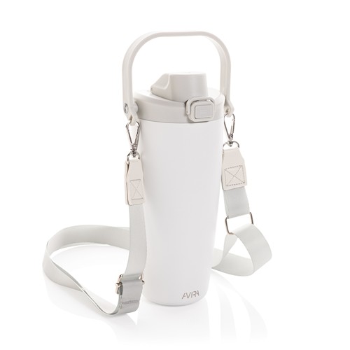 Avira Ayala RCS re-steel duosip lockable crossbody tumbler