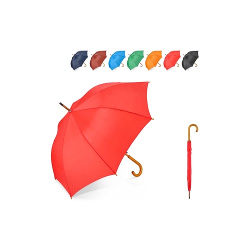 Aran 190T poliester 23" parasol z uchwytem otwierany automatycznie