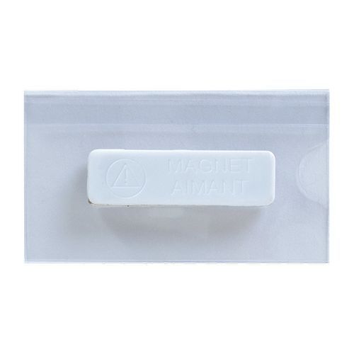 BADGE AIMANT TEXTILE  4.1X7.5