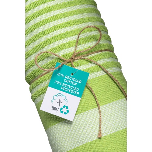 350 g/m2 recycled cotton beach towel/pareo
