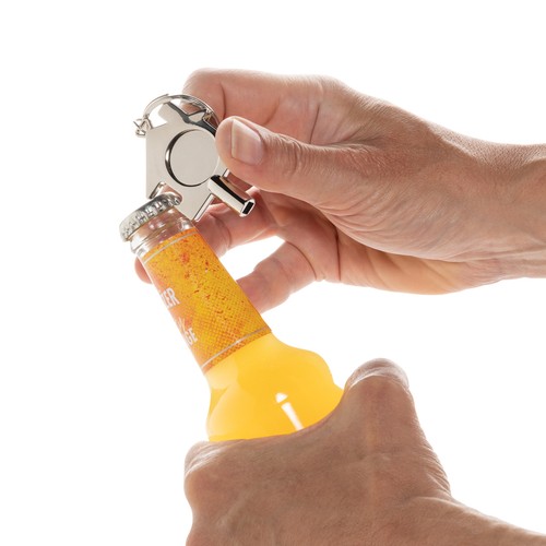 Llavero 3 en 1 de aleación de zinc reciclado RCS