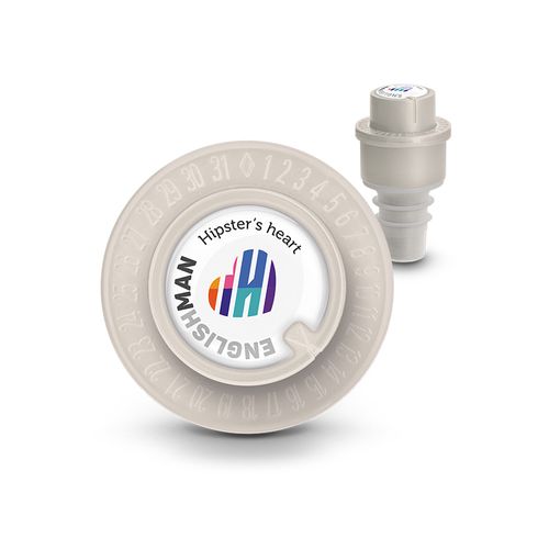 TAPÓN DE BOTELLA CON BOMBA DE VACÍO