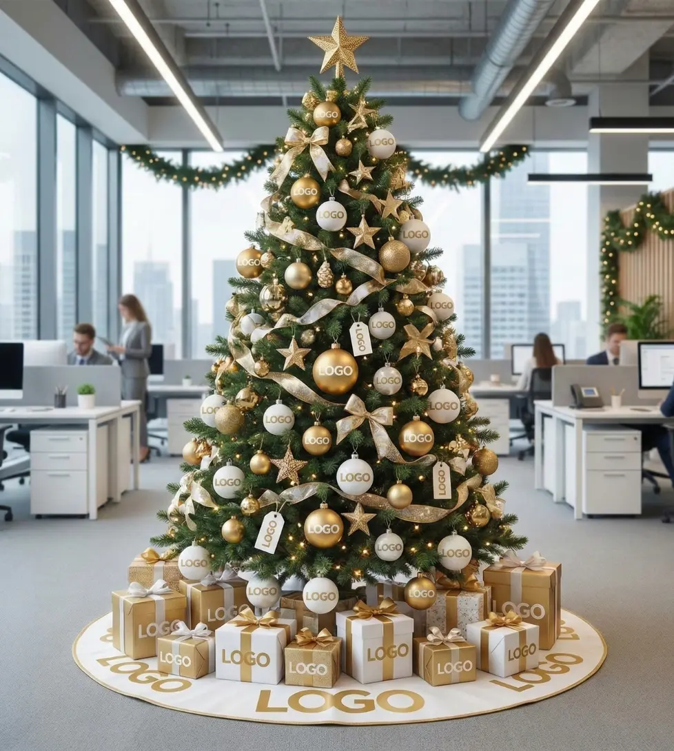 weihnachts-werbeartikel-gebrandete-weihnachtsdeko-buero-baum-kugeln