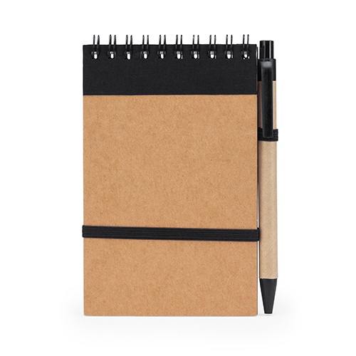 A6 Notebook with pen Justi