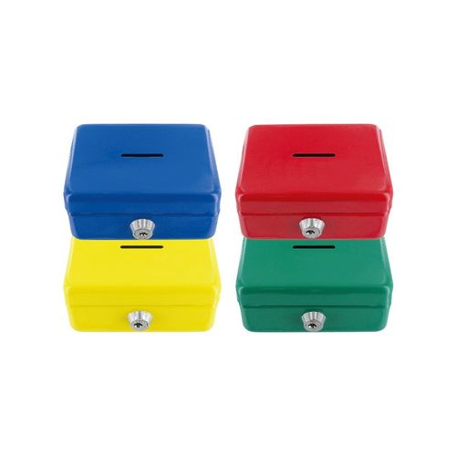 LOCKABLE METAL CASH-BOX