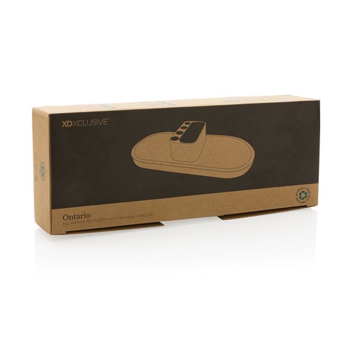 Ontario RCS rplastic 10W dubbele oplader draadloos