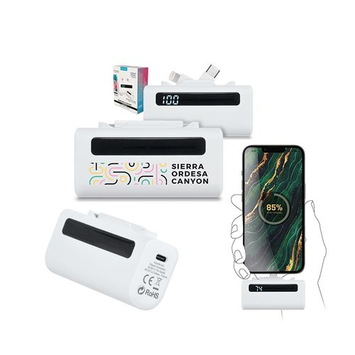 500 mAH rABS COMPACT POWERBANK