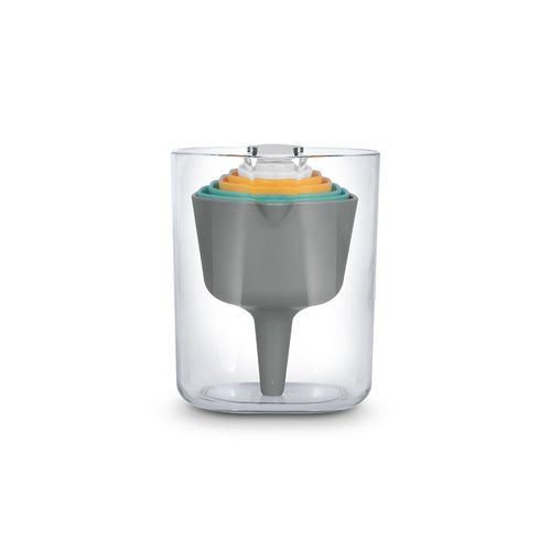 VASO MEDIDOR CON CUCHARAS DOSIFICADORAS & EMBUDO & ESPATULA