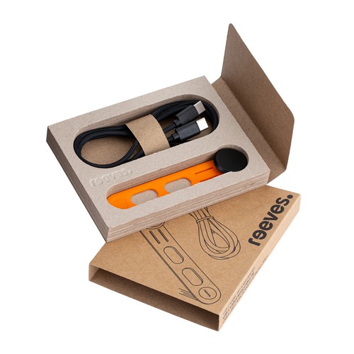 USB-C Cable with Cable Tie REEVES-CONVERTICS TIE