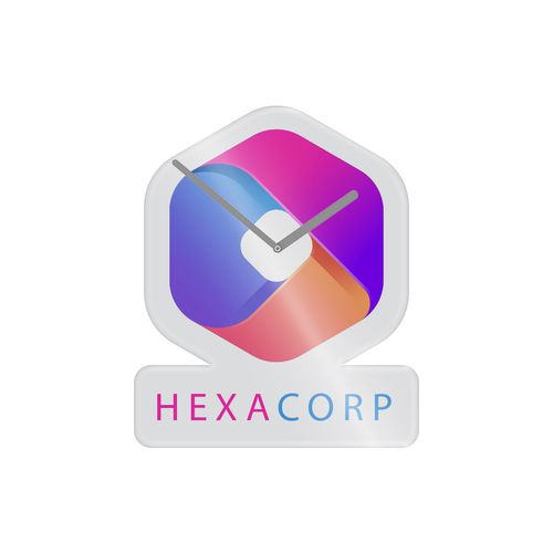 Horae Wall Clock Premium DYO, Silver Clock Hands