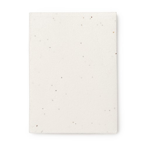 Biodegradable notebook with seeds Alluminio