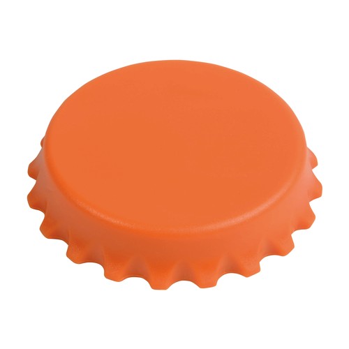 ABS and metal, bottle top-shaped, screw-top and bottle opener with magnets