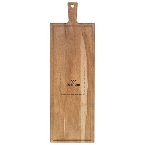 Beech board with handle 59x19 cm