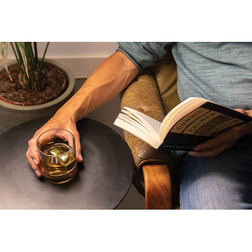 4 Cubitos de hielo reutilizables de acero inoxidable