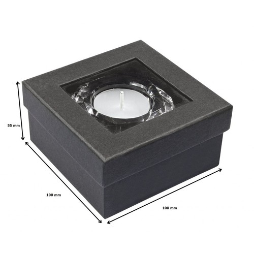 P.-BOUGIE CHAU.-PLAT CRIST.ROND-d=75mm