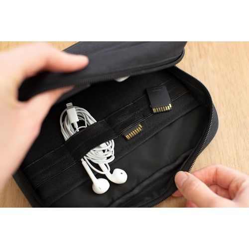 rPET 300D polyester travel pouch Calix
