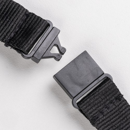 Cinta de cuello de poliéster con etiqueta para teléfono móvil