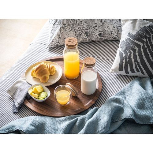 JASMIN 800. Szklana butelka z korkową pokrywką 800 ml