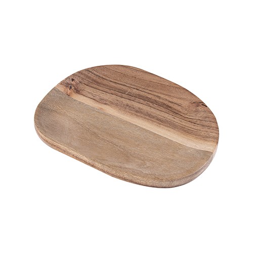 Oval tray made with acacia wood Cerea