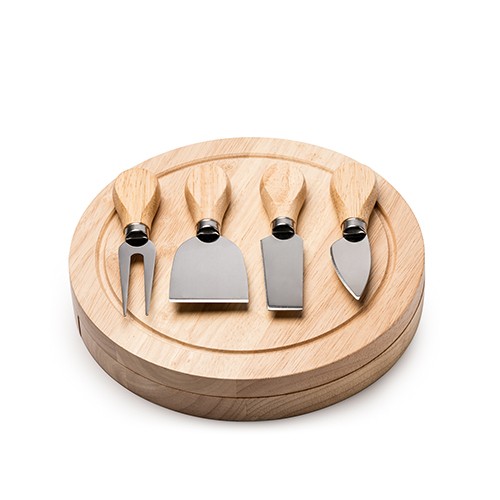 Juego de queso con utensilios Betulla
