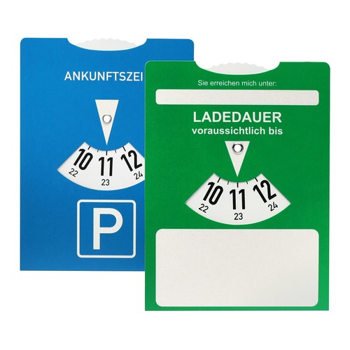 Carton loading disc and parking disc for electric cars