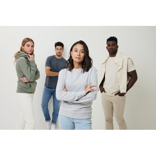 IQONIQ Denali gerecycled katoen sweater ongeverfd