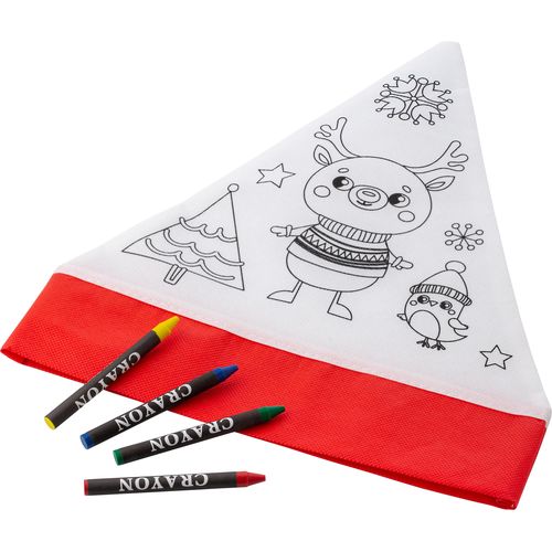 Nonwoven (80 gr/m²) Christmas hat Maryse
