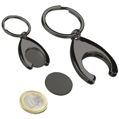 BURNISHED KEY RING TROLLEY