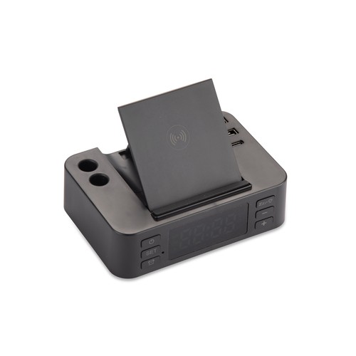 Alarm clock with inductive charger CLOCKI