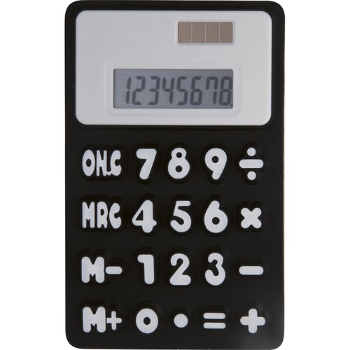 8 DIGIT RUBBER AND PLASTIC CALCULATOR