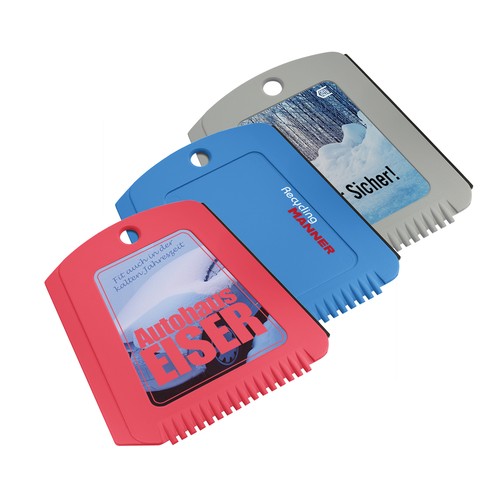 Recycling ice scraper trapezoidal "Alpha"