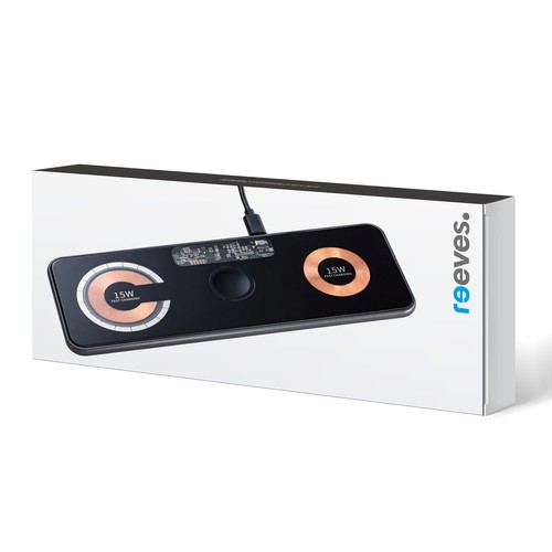 3-en-1 Chargeur sans fil rapide REEVES-GOLNEY