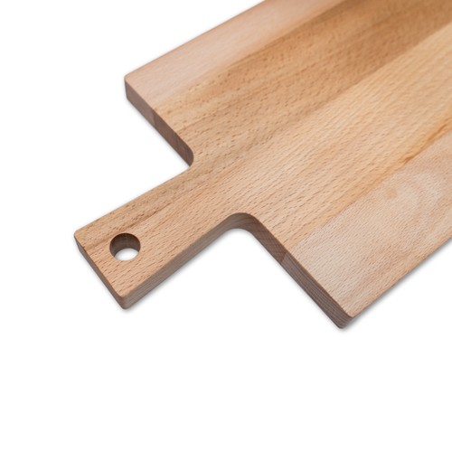 Beech board with handle without juice groove 37x19 cm