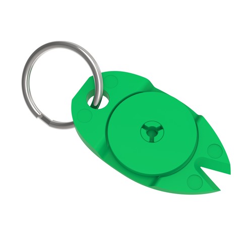 Key fob "Tick map"