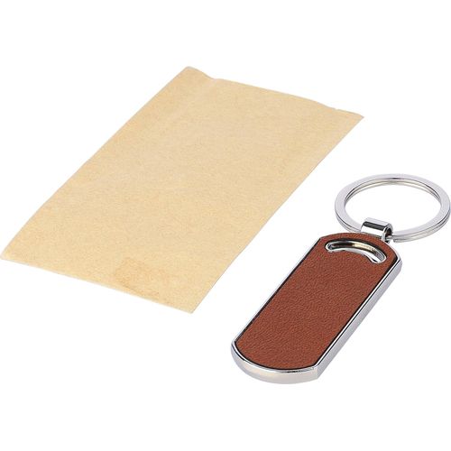 Porte-clé en cuir recyclé Jill