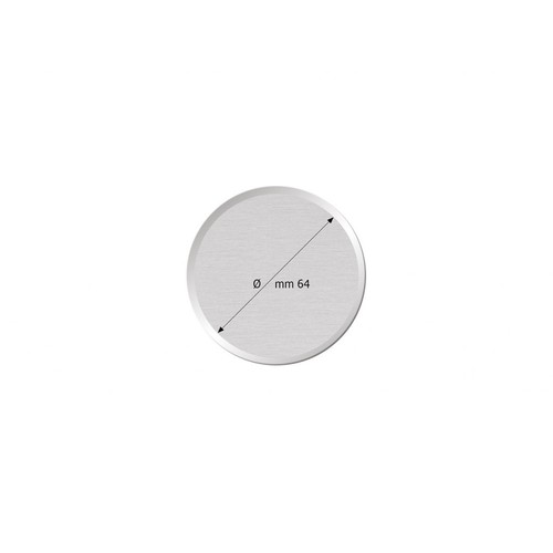 ALUMINUM DISC WITH POLISHED EDGE DIAM.70