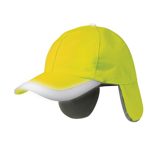 CASQUETTE 6 PANNEUAX WINTER AVEC COU-LEURS FLUORESCENTES