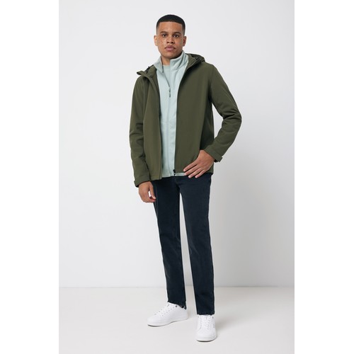 IQONIQ Makalu men recycled polyester soft shell jacket