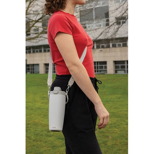 Avira Ayala RCS R-RVS duosip afsluitbare crossbody tumbler