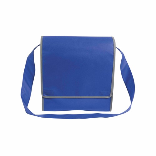80 g/m2 non-woven fabric postman bag with velcro closure and shoulder strap