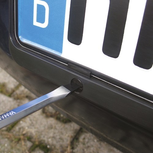 Licence plate holder