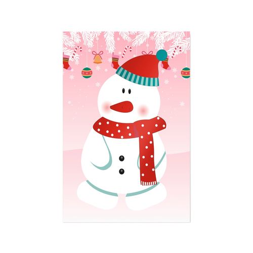 GLIMN. Set van zes bladen met kerstfiguren en 3 bladen stickers